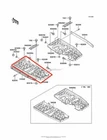 New Oem Kawasaki Prairie 400 4X4 Left Footrest Step Floorboard. Price: $84.95.