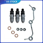 Fuel Injectors & Return Overflow Pipe For Kubota 16001-53900 New. Price: $59.99.