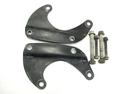 1987 Suzuki LT300E Quadrunner - Engine Frame Mount Plates Used. Price: $8.54.