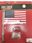 Show Chrome Folding Flag Pole - With Us GL1800 & Victory New. Price: $79.98.
