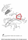New Oem Yamaha Raptor 90 Right Side Cover White. Price: $84.95.