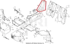 New Oem Arctic Wildcat Xx Rear Center Console Cover Top. Price: $89.95.