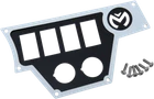 Moose Racing Dash Plates White Right 4 Switch Two 12V 0521-1706 New. Price: $42.95.