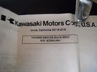 Nos Oem Kawasaki Driver Backrest 1996-2003 VN1500 Hardware K53043-064 New. Price: $237.59.