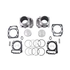Front Rear Cylinder Piston Set For 06-15 Bombardier Outlander Can-am Brp Max 800 New. Price: $139.99.