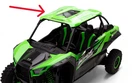 99994-1325-GR Kawasaki Teryx Krx 1000 Kqr Premium Roof Green Oem Part New. Price: $300.00.