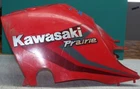 99-02 Kawasaki 4X2 Prairie 400, Part, Red Fuel Tank Cover 14090-1666B Used. Price: $20.00.