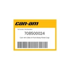 Can-am Genuine Lh Front Body Panel Cap 708500024 New. Price: $22.99.