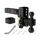 2" Adjustable Trailer 4" Rise/drop Height, 2'' & 2-5/16'' Ball Hitche... New. Price: $106.94.