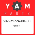 3D7-2172A-00-00 Yamaha Panel 3D72172A0000, New Genuine Oem Part. Price: $26.39.