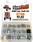 Ktm Atv Kit For SX450 SX505 450XC 525XC Frame Engine Plastic Specbolt New. Price: $66.00.