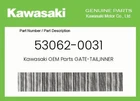 Kawasaki Genuine Gate-tail,inner 53062-0031 New. Price: $67.27.