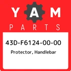 43D-F6124-00-00 Yamaha Protector, Handlebar 43DF61240000, New Genuine Oem Part. Price: $31.77.