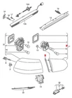 Genuine Vw Golf R32 Gti Rabbit Trim For Tail Light Satin Black 5K09453129B9 New. Price: $39.09.
