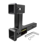 Kairay Double Hitch Receiver 2 Inch Trailer Dual Extension Riser New. Price: $56.69.