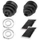 Front Axle Inner & Outer Cv Boot Kit For Suzuki Quadrunner LT-4WD 1987-98 New. Price: $21.00.