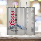 20OZ Coors Light Rocky Mountains Stainless Steel Tumbler Insulated Travel Mug New. Price: $19.99.