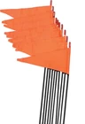 Firestik 7' Stud Mount Flags 10-PACK Black Pole/orange New. Price: $338.22.