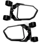 Chupacabra Offroad Cuero Race Utv Mirrors (set 2) For 2" Od Tube-black New. Price: $349.99.