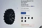 Used Atv Pro Armor Wheel And Set. Price: $1000.00.