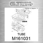 M161031 Tube Fits John Deere (surplus Open Box) New. Price: $198.99.