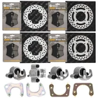 Niche Brake Rotor Caliper Pad Set For Polaris Ranger 400 500 1911373 1911374 New. Price: $223.95.