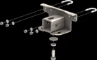 Kfi Rear Receiver 101280 New. Price: $64.99.