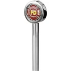 Pro Pad Stainless Steel Pole Flag Topper 9" Fire Fighter Design New. Price: $25.00.