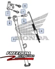 New Oem Honda 2004-2012 CRF250X Dirt Bike Kickstand Side Kit 50530-KSC-000. Price: $211.99.