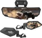 Utv Rear Side & Center View Convex Mirrors For 2020-2026 Polaris Rzr Pro Xp 2/4 New. Price: $67.49.
