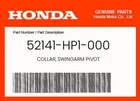 Honda Genuine Collar, Swingarm Pivot 52141-HP1-000 New. Price: $18.42.