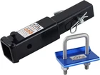 2" Hitch Extender 8.5" Tow Extension W/ Pin Kit & Anti Rattle Stabilizer. Price: $46.19.