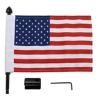 Pro Pad Luggage Rack Flag Mount Square With Usa Brfm-sq New. Price: $76.82.
