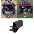 Heavy-duty Steel Rear 2" Trailer Hitch For Honda Rancher TRX420 "solid Axle Only New. Price: $39.99.