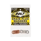 Bolt DPWM10.18-10 Crush Washers 10X18MM 10/PK 5 Aluminum & Copper New. Price: $15.98.