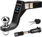 Metoware Trailer Mount With 2-INCH 2BALL+6DROP+HITCH Lock New. Price: $67.98.