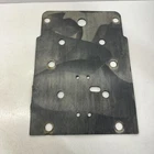 Rear Protector Plate - 2013 Canam Commander Silver Used. Price: $35.00.