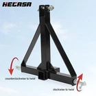 Hecasa 3 Point Trailer 2" Receiver Hitch Adapter Tow Drawbar Cat 1 Tractor New. Price: $56.15.