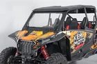 Vented Glass Windshield + Dual Manual Wipers For Polaris Rzr Xp 1000/4 2024-2026 New. Price: $303.19.