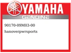 Yamaha Oem Part 90170-09M03-00 Nut,hexagon New. Price: $14.20.