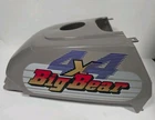 1991 Yamaha Big Bear YFM350FW 4X4 Gas Tank Fuel Cover Body Panel Grey Used. Price: $38.50.