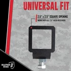 Bulletproof 2.5" Alloy Steel Anti Rattle Hitch Clamp - Rugged Powder Coated Stab New. Price: $52.59.