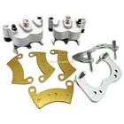 Rear Left Right Brake Calipers & Pads For Polaris Ranger Crew 800 900 1000 Xp New. Price: $45.95.