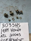 1984 Honda Atc 200 Es Front Fender Mounting Bolt Nuts Hardware 303 Used. Price: $30.00.