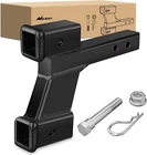 Nilight Trailer Dual Hitch Extender For 2 Inch Receiver With 6 Rise New. Price: $19.99.