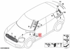 Genuine Mini F60 Countryman Jcw ALL4 Side Marker Trim Pair Set Left Right New. Price: $109.88.