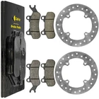 Front Brake Disc Rotor W/ Pads For Can-am Defender Max HD10 2017 2025 New. Price: $59.98.