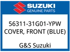 Suzuki Oem Part 56311-31G01-YPW Cover, Front (blue) New. Price: $49.67.