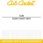 Cub Cadet 607-04227-0637 Alternator Support Assembly Powder Black Volunteer Wt New. Price: $99.00.