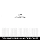 John Deere UC26526 Bar Worksite Welland Virginia Tx XUV855D XUV850D XUV825I New. Price: $179.16.
